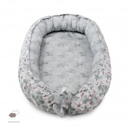 Kokon niemowlęcy Vintage Flowers Bawełna